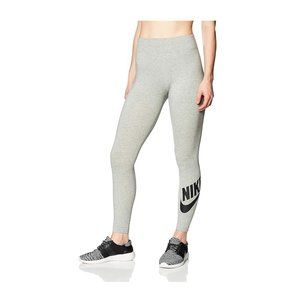 NWoT Nike Women's Futura Dri-Fit Athletic Leggings Heather Gray Size M $65 EE063